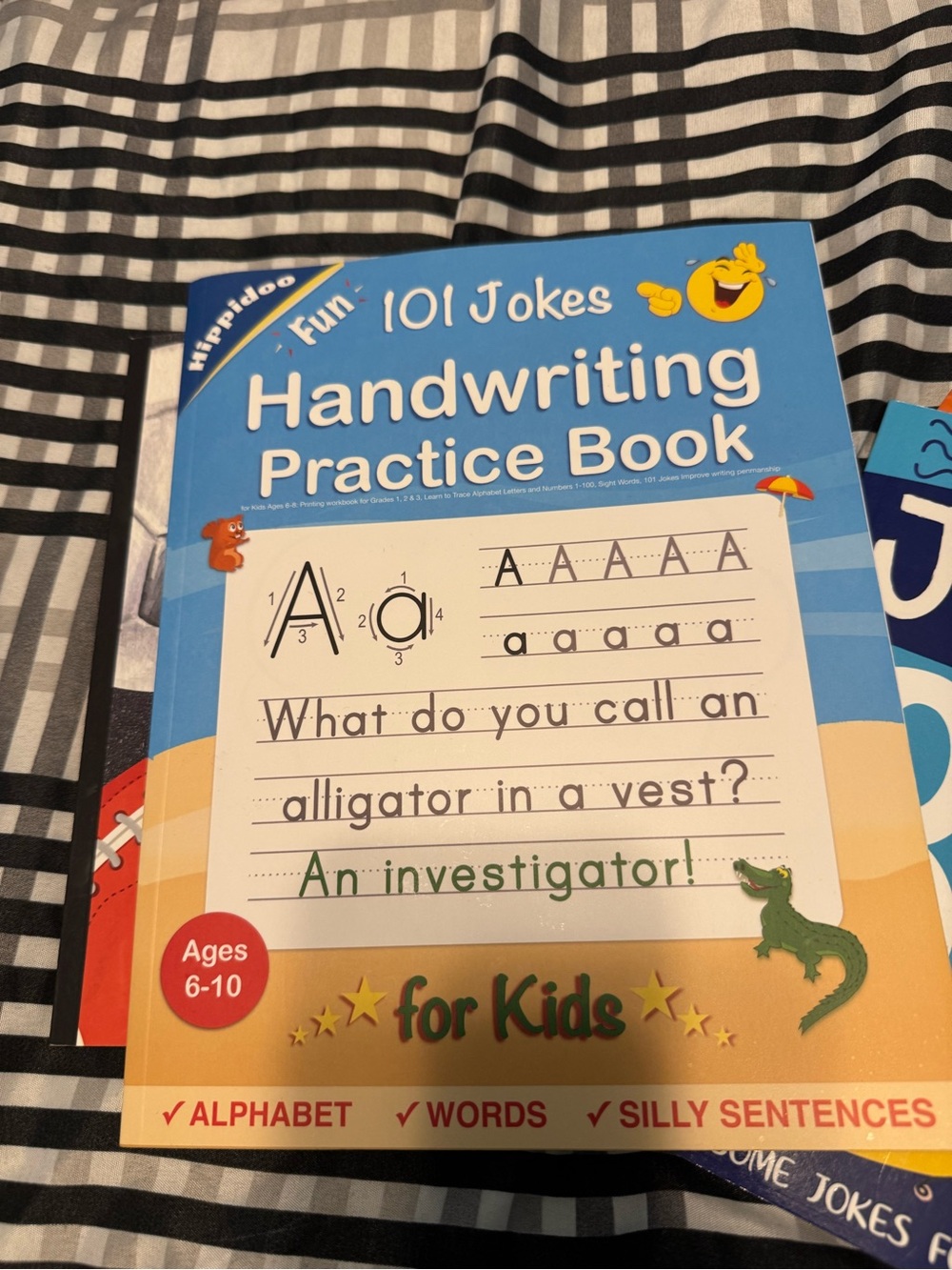 Kids Book Bundle Jokes for 8 Year Olds Handwriting Practice Leo Singing Lion - Picture 4 of 10